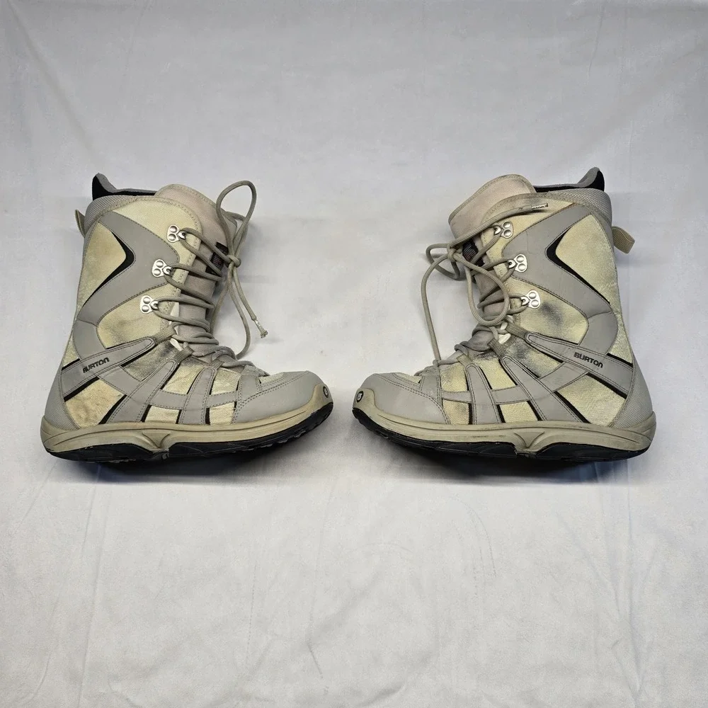 burton moto snowboard‎ boots Mens Size 13 Tan